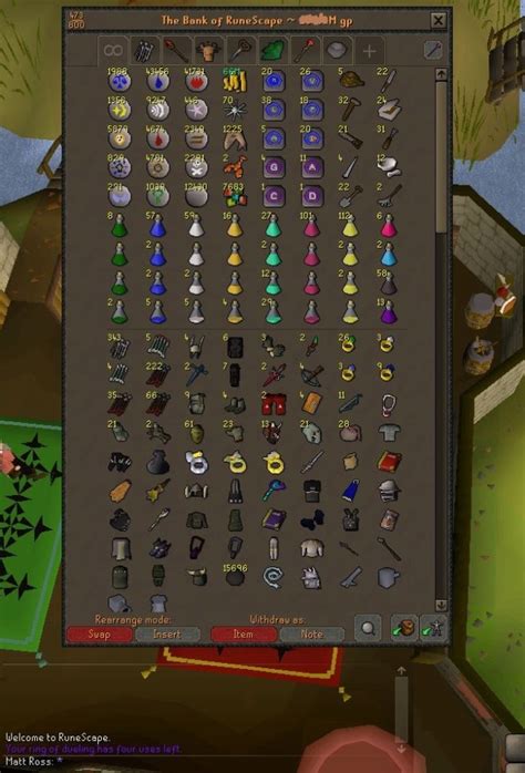 bank space osrs|OSRS bank organization .